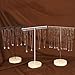 RIOAME Fashionable Sturdy Alloy Jewelry Stand For Necklaces Bracelets And Earrings Clear Organizers With Multiple Tower