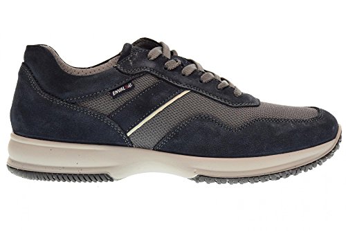 ENVAL SOFT 12102 Blu Scarpa Uomo Sneaker Pelle e