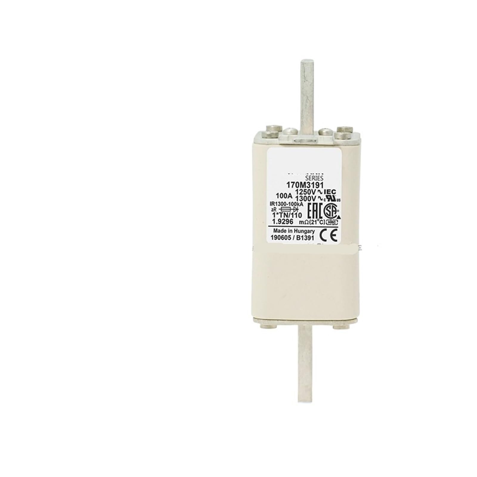 170M3191 fusible rapide pour protéger vos circuits électroniques sensibles