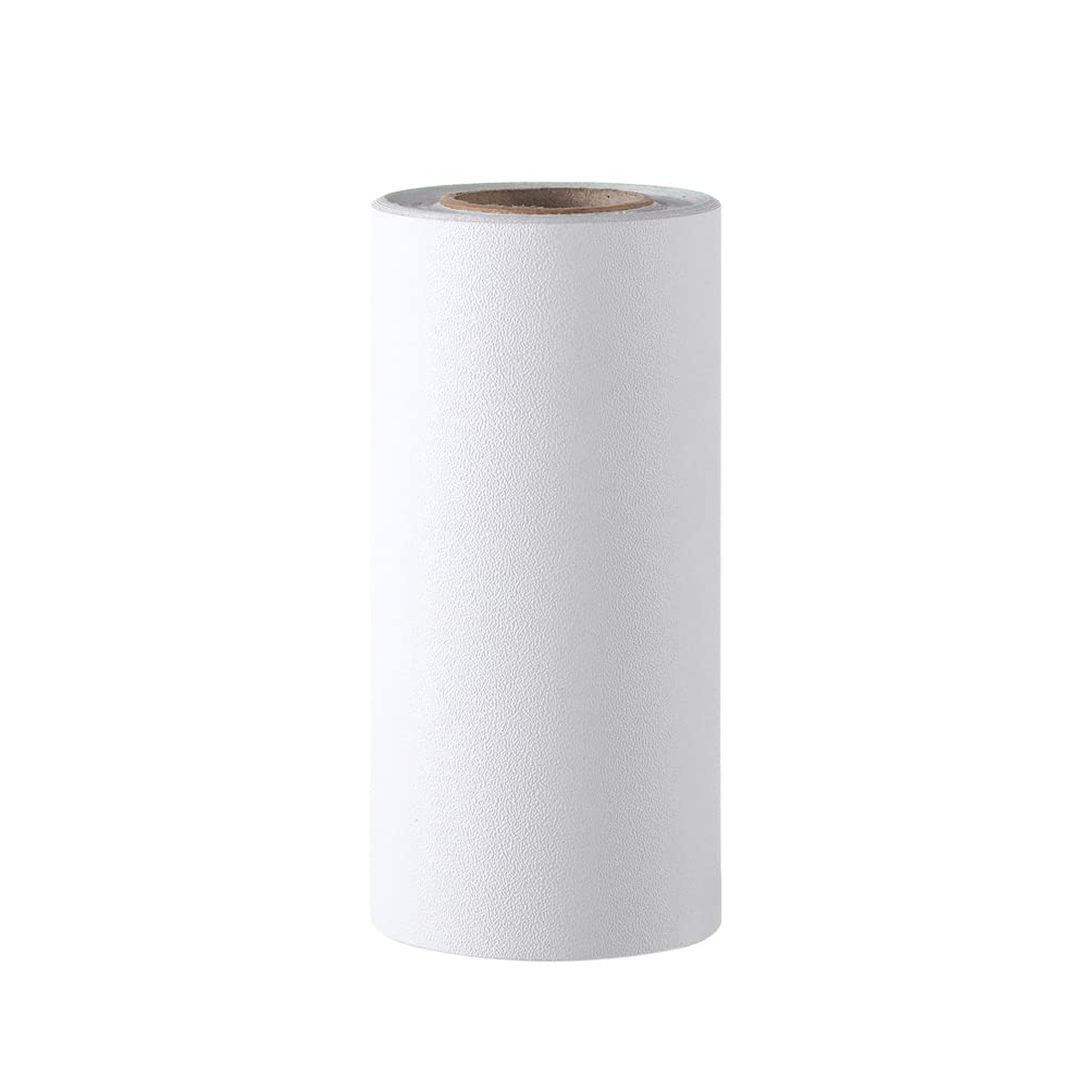 ZPFDSG Wallpaper Borders 5M Self-Adhesive PVC Waterproof Waist Line Wallpaper Living Room Skirting Vinyl Decals Baseboard Wall Border Corner Sticker(White,5cm x 5m)