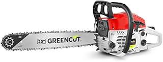 GREENCUT Kettensäge Benzinsäge Motorsäge 62CM³ 3,8PS Sägeblatt 20”leistungsstark