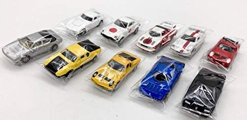 Amazon | サーキットの狼 ミニカー 全10種フルセット（ミニブック＆袋