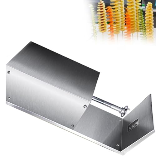 Cortadora eléctrica de papas en espiral para snacks
