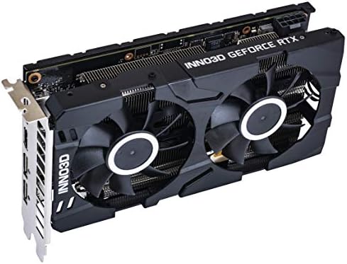 INNO3D GEFORCE RTX 2060 Twin X2 6Gb GDDR6 PCIe 4.0 Gaming Graphic Card -N20602-06D6-1710VA23