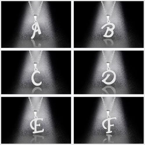 Bijoux accessoires de mode initiale en acier anti-noircissement