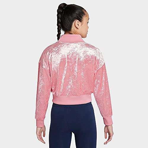 Image of Nike Cotton Blend Girls Hooded Sweatshirt