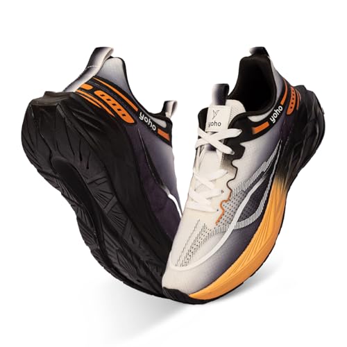 Image of YOHO Tempo Sports Shoes for Men | Stylish & Lightweight Sneaker for Man /Boys | Casual Shoe for Walking, Running, Gym & Everyday Use - 0906