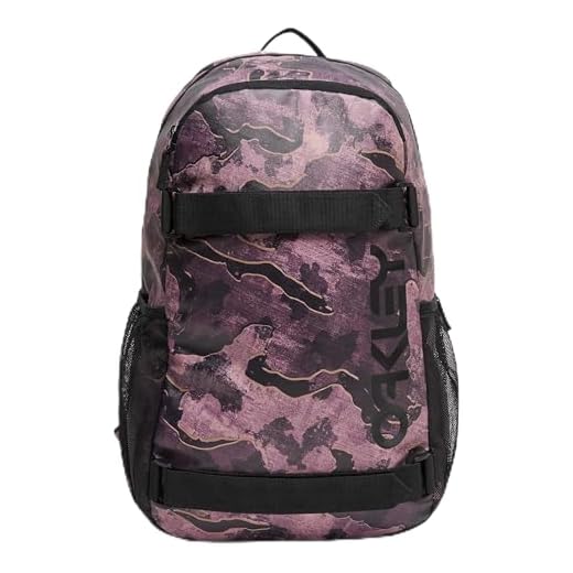 Oakley Mochila de Skate The Freshman, Unissexo, One Size, Cogumelo de Metal Camuflado