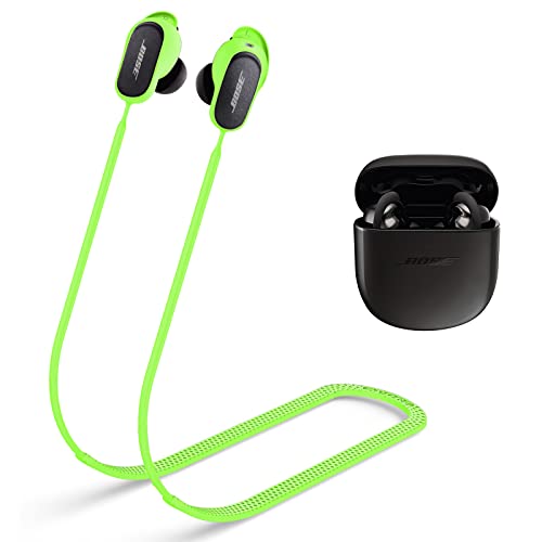 WOFRO Anti-Lost Strap for Bose QuietComfort Earbuds II& New Bose QuietComfort Ultra (2023), Sports Soft Silicone Lanyard