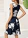 OURIN Vacation Outfits Summer Dresses Beach 2026 Spring Sun Dress Cocktail Graduation Bridal Shower Wedding Guest Derby Dresses for Women(Floral-34,Large)