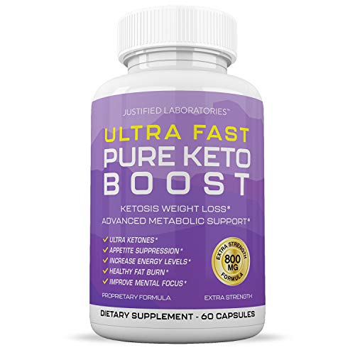 Ultra Fast Pure Keto Boost Pills Advanced BHB Ketogenic Supplement Exogenous Ketones Ketosis