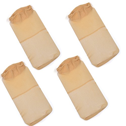 KLOUD City4pc/pack Complexional/ Skin Color Wig Cap for Long Hair