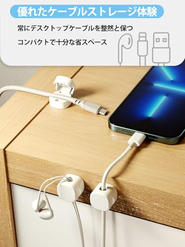 YUANRUIXIN マグネット式ケーブルホルダー の商品画像 5
