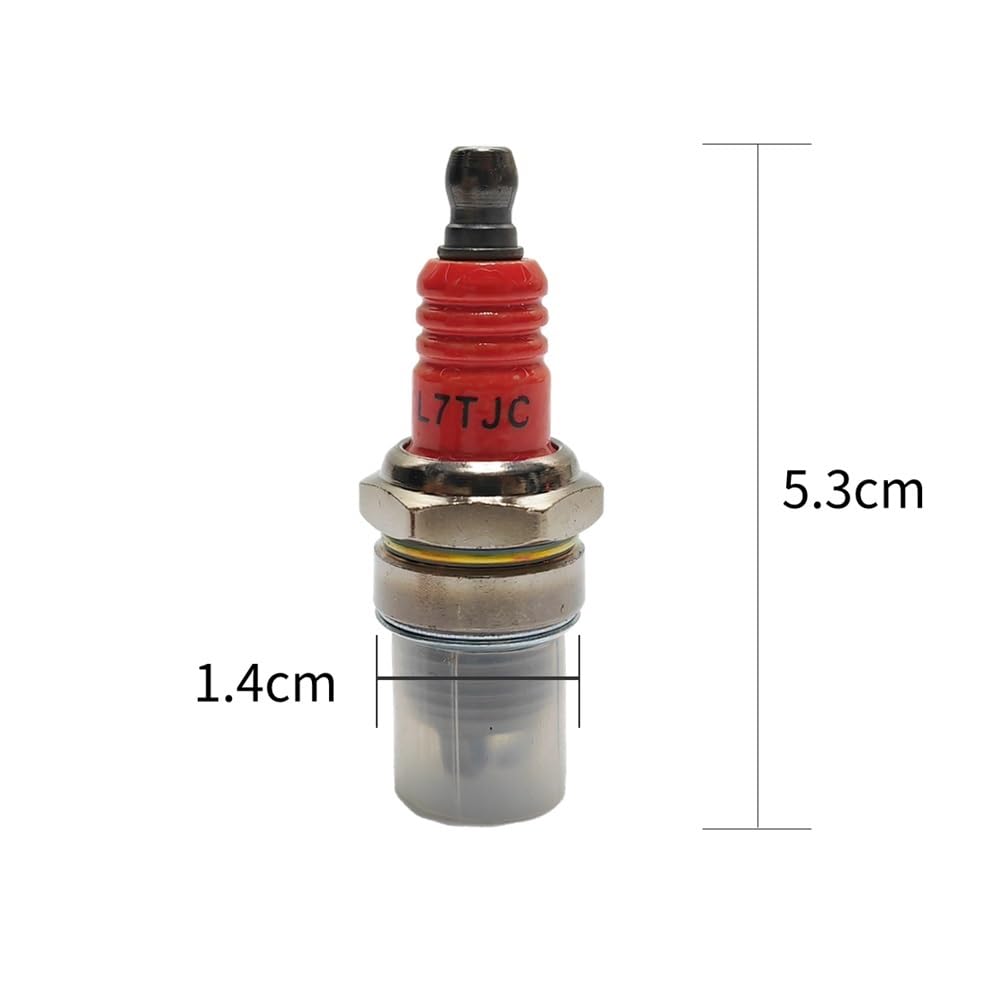 Lot de 3 bougies d'allumage à trois pôles L7TJC haute performance for tronçonneuses et débroussailleuses, accessoires for outils électriques jardin