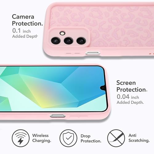 Image of Compatible with Samsung Galaxy A16 5G Case, Pink