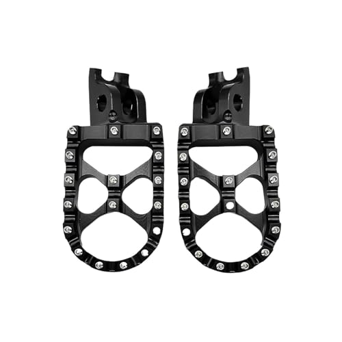 Repose-Pieds Pédales Cale Pied Moto Tout-Terrain pour Sorties Enduro KX 450