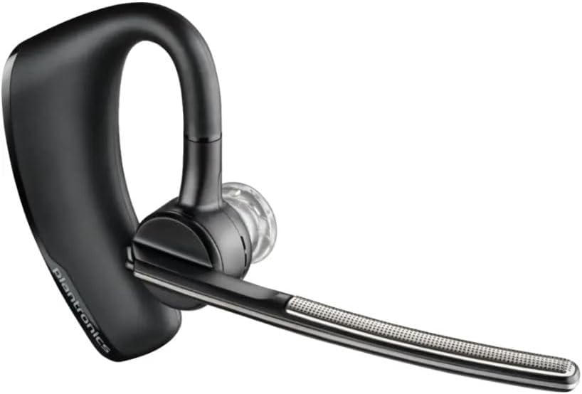 Plantronics Poly - Voyager Legend Wireless Noise Cancelling Bluetooth Headset - Silver/Black