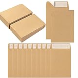 100 Pack Seed Envelopes Self-Adhesive, 3 1/4 x 4 1/2 inches, Kraft Brown