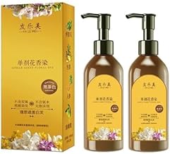Japanese Hair Dye Shampoo – Long Lasting Natural Hair Dye Shampoo for Man & Women, Premium Japanese Natural for Women Black | Home Solution(PACK OF 2)