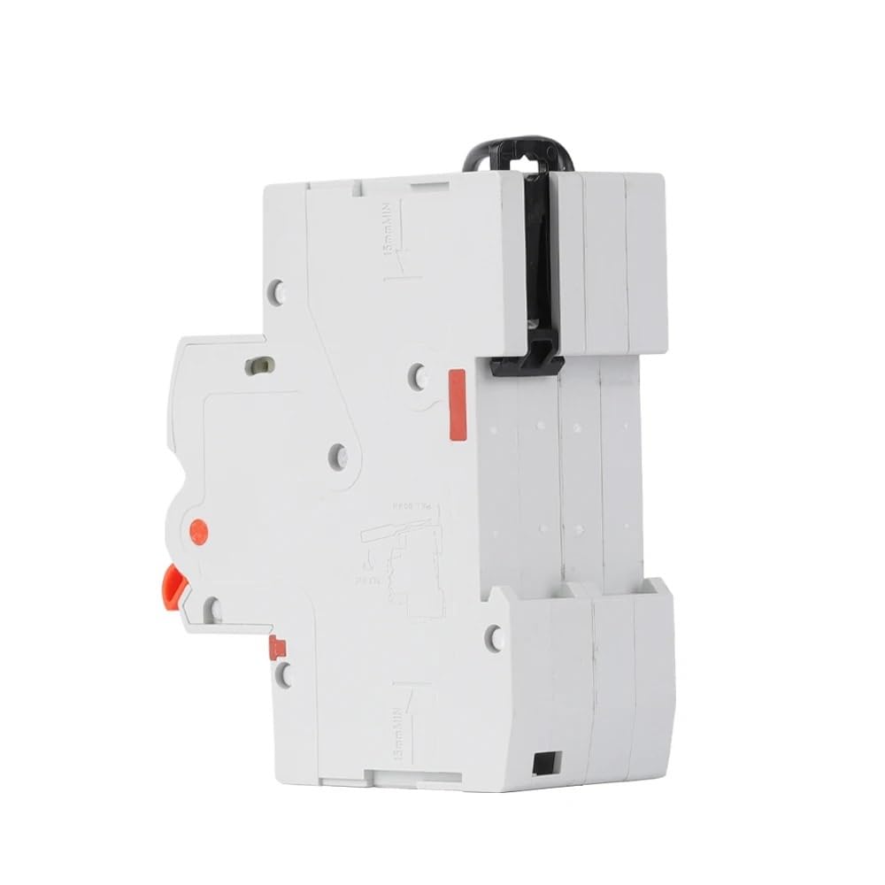 Diferencial Auto Rearmable Interruptor de circuito riel con temporizador y control remoto, interruptor inteligente automático(1P,63A)