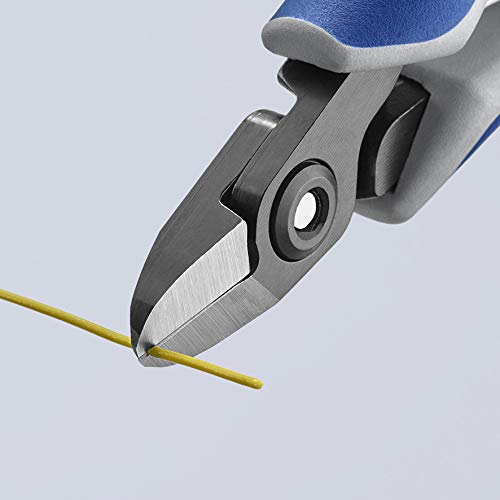 Alicates de corte diagonal Knipex 79 22 125 con mangos componentes para electrónica de precisión 8