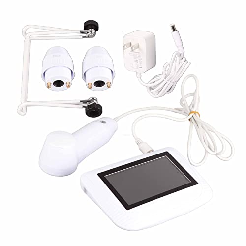 Skin Hair Analyser,5 in 50X/200X Lens LCD Digital Microscope Rechargeable Portable Scalp Detector Scanner Professional Scalp Hair Follicle Oil Magnifying Detector