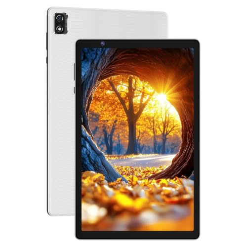Image of 10 Inch Tablet, Android OS with 32GB,6000mAh,IPS Display Silver