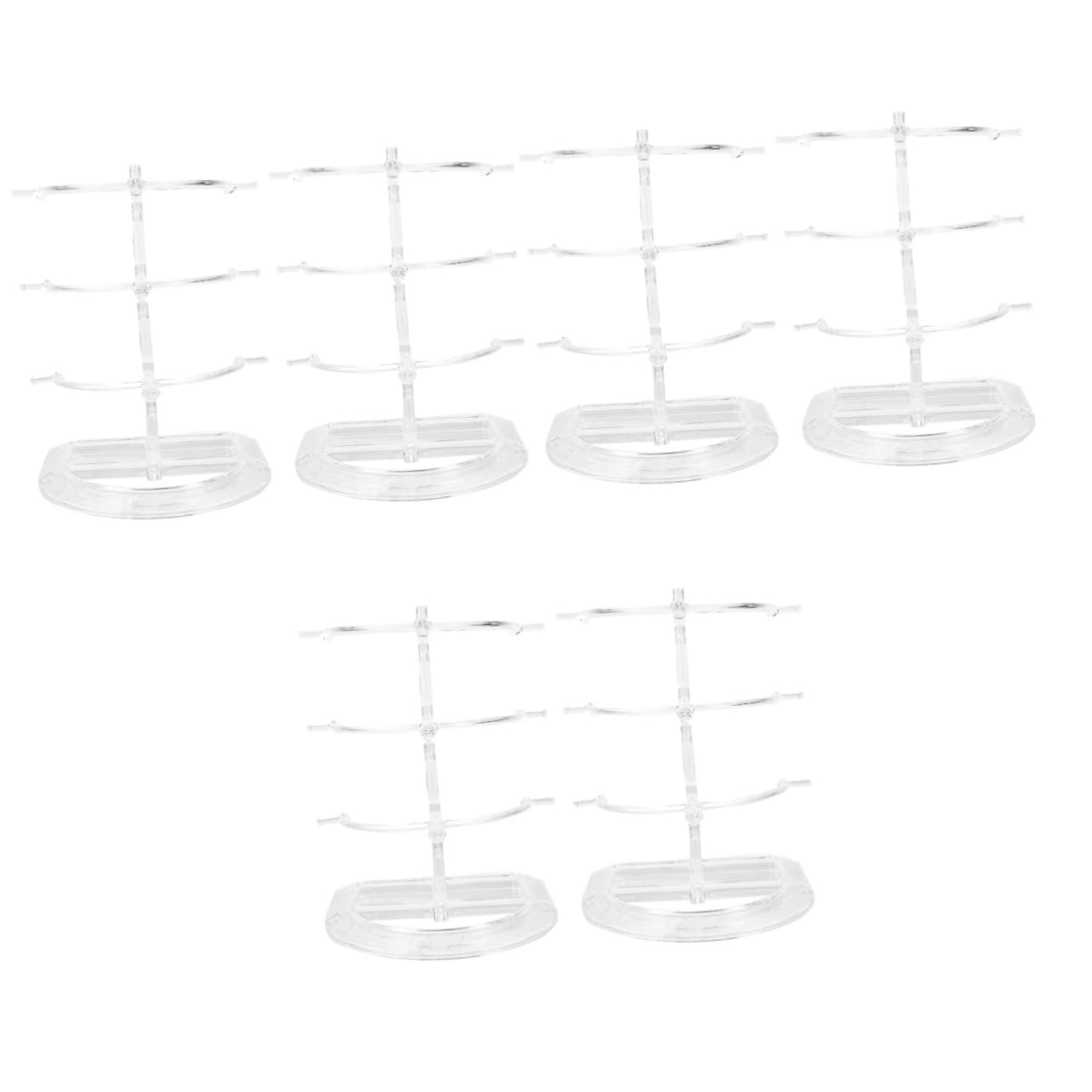 TOPBATHY 6 Stück Brillenständer Brillenständer Sonnenbrillenhalter Brillenhalter Ständer Brillen Organizer Ständer Sonnenbrillen Präsentationsständer Brillenhalter Steht