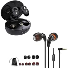Sleep Earbuds for Side Sleepers, Earphones Comfortable Fit, 3 Sizes of Ear Tips Snore Blocking Sleeping Headphones
