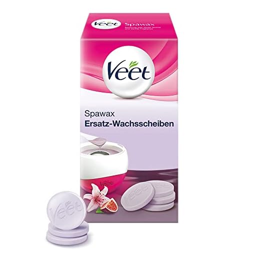 Veet Spawax - discos de cera caliente Paquetes adicionales de 1er (1 x 6 piezas)