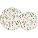 Sparkle and Bash Cactus Birthday Party Decorations 169-Piece Dinnerware Set - Pink, Serves 24 - For Plant Party Decor & Napkins