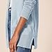 Amazon Essentials Women's Lightweight Long Sleeve Open-Front Cardigan Sweater (Available in Plus Size), Indigo Blue Heather, Small