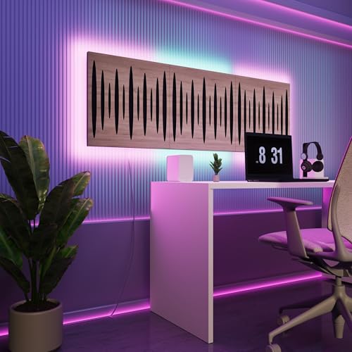 RGB LED�X�g���b�v�t���z���E�H�[���p�l�� | �o�b�N���C�g�����̋z���t�H�[���p�l�� | �X�^�W�I�E�Q�[�~���O�E�|�b�h�L���X�g�����G�R�[�ጸ���A���r�G���g�Ɩ� | �^�C�v: [3x PULSAR ? ���ԂȂ��ݒu | �\�m�}]