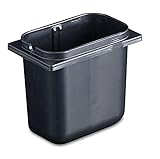 Carlisle 38508 Polyethylene Fountain Jar, 2.5 qt Capacity, 4.60' Length x 7.47' Width x 7' Height, Black