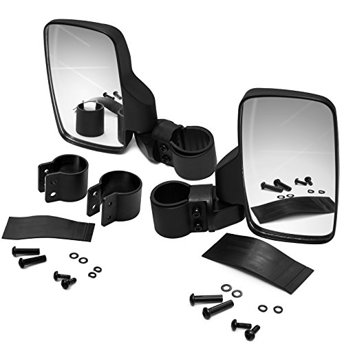 OxGord UTV Accessories Rear View Side Mirrors (Pack of 2) Shatter-Proof, Universal Fit