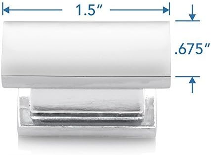 Miniatura 2 de Southern Hills SHKM001-CHR-5 - Pomos de gabinete de cocina de 1.5 pulgadas para puertas, cajones, escritorios y muebles, tiradores modernos para