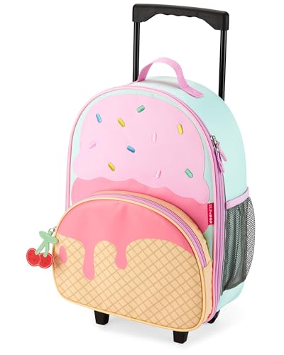Skip Hop Mala infantil unissex estilo Spark Rocket, sorvete, bagagem de mão, Sorvete, Carry-On, Foguete de bagagem infantil estilo Spark