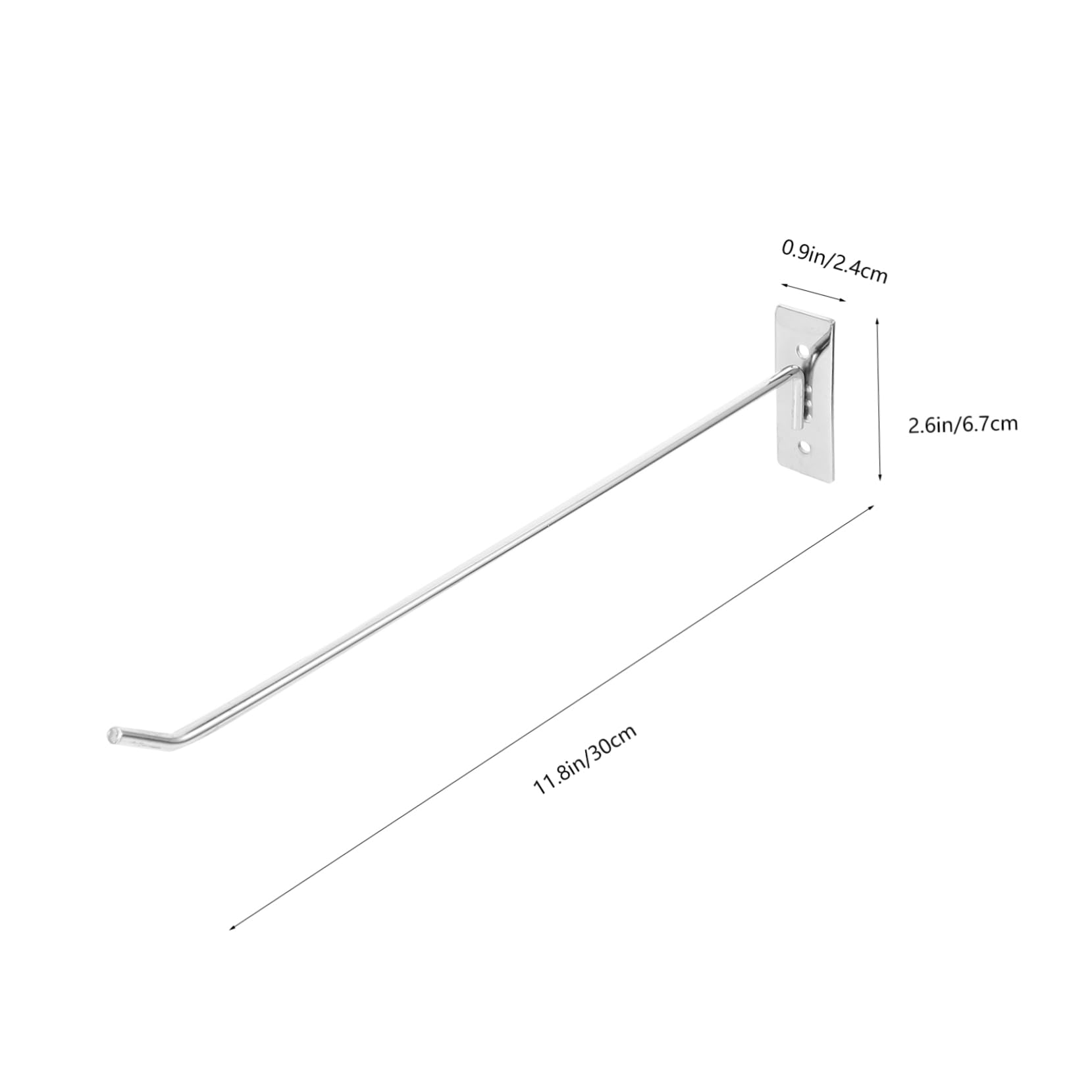 ibasenice Utility Hook Set Wall Mount Hooks for Garage Basement Kitchen Storage Organizer