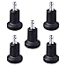 OK5STAR Alto Ruedecilla Bell Glide para Silla de Oficina, reemplazo de Muebles, Gris, 5PACK