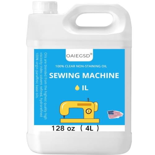 OAIEGSD 128oz Fine Light Sewing Machine Oil and...