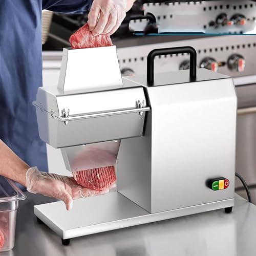 Batticarne elettrico, in acciaio inox, resistente, per intenerire la carne, adatto per uso commerciale e domestico