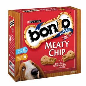 Bonio Meaty Chip Bitesize 400g