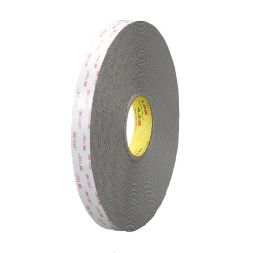 3M VHB Tape 4956, Gray, 3/4 in x 36 yd, 62 mil, 12 Rolls per case