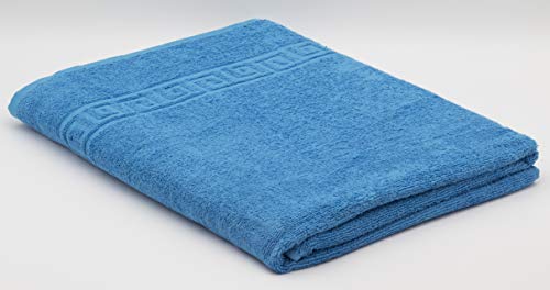 Lot de serviettes absorbantes 100 % coton naturel 500 g/m², de qualité hôtelière, 70 x 140 cm et serviettes de toilette 50 x 90 cm Cover