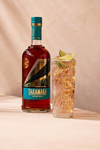 Takamaka Extra Noir Rum Gift Pack with Socks | 43% | 70cl | Dark Rum from the Seychelles | Perfect Neat or in Cocktails Takamaka Extra Noir Rum Gift Pack with Socks | 43% | 70cl | Dark Rum from the Seychelles | Perfect Neat or in Cocktails – Takamaka