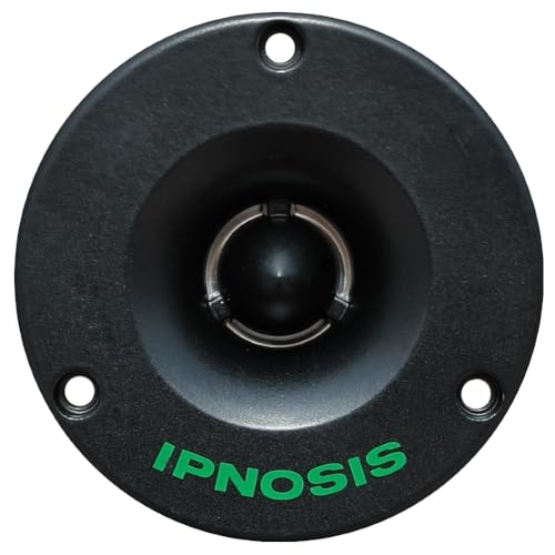 Ipnosis 2 IPT 2502 IPT2502 Hochtöner, schwarz, 9,7 cm (97 mm) Durchmesser, 100 Watt RMS, 200 Watt max., 4 Ohm, 103 dB SPL, für Autos, pro Paar