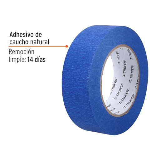 Cinta masking azul Truper 11 cinta masking azul truper marca TRUPER (2)