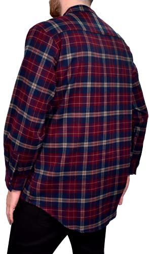 Flannel Cotton Grandfather Shirt4