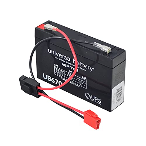 AlveyTech 6 Volt 7 Ah Battery for Kid Trax Ride-On Toys