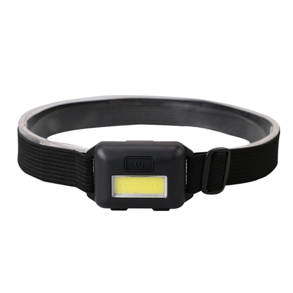 ljhnba Headlamp 3 Modes LED Flashlight Torch with Headband Use Battery Led